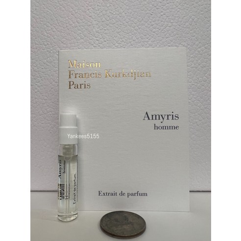 메종프란시스커정 Paris Amyris Homme EDP Sample Spray 2ml / 0.06oz 225102, 1개