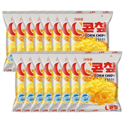 크라운 콘칲, 70g, 16개 70g × 16개, 개당 중량 × 수량 섬네일