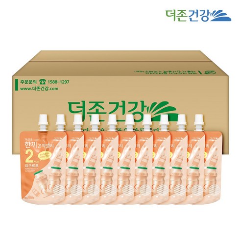 더존건강 한끼 곤약젤리 요구르트 150g 20팩 알뜰포장, 20개, 단품