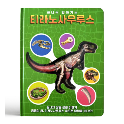 룰루아이 하나씩알아가는티라노사우루스 인체책 과학책 화산 공룡 티라노사우루스 과학탐험