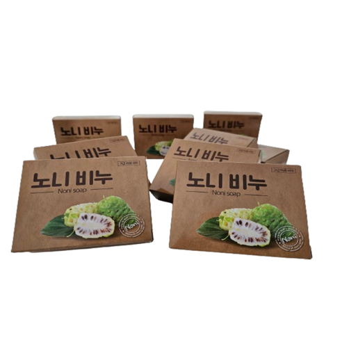 노니비누 노페물제거 세수비누 (90g ), 90g, 10개