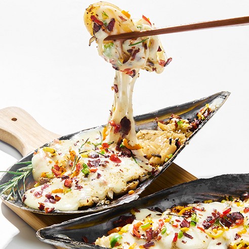 거제도에서 직접 채취한 신선한 키조개로 만든 건강한 식사