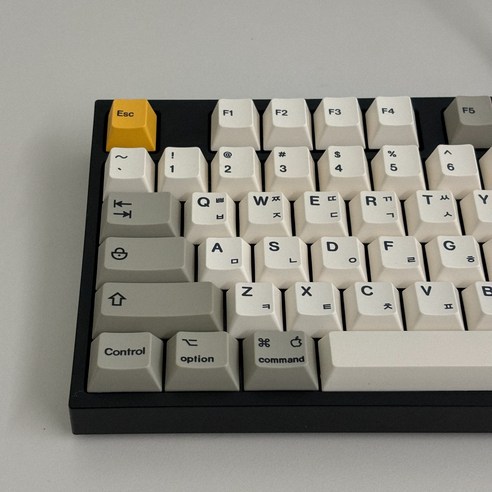 MAC 레트로 복고 한글 키캡 CHERRY PBT 앱코 독거미 기계식키보드 한무무 키캡