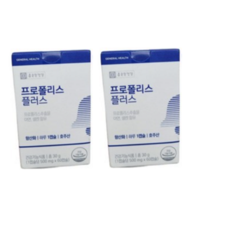 종근당건강 와일드비 프로폴리스 플러스 500mg, 1개, 1박스