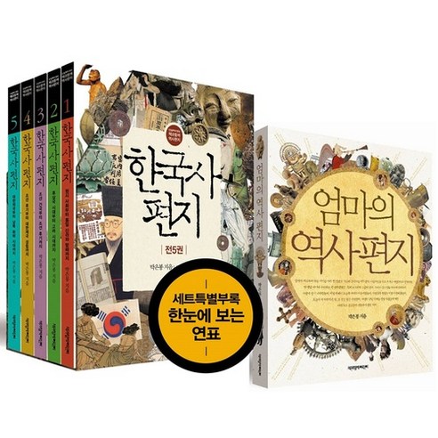 초등 한국사 용어 일력 365:하루 5분 역사가 쉬워지는, 서사원주니어, 하루 5분 초등 일력 시리즈 엄마의역사편지 11 한국사 편지 세트 + 엄마의 역사 편지, 단일/상품