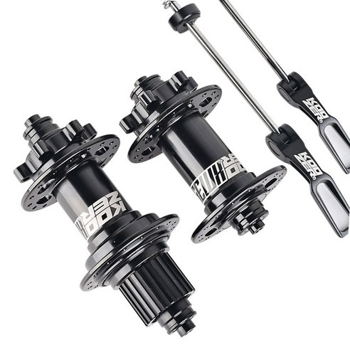 Xzante KOOZER XM390 자전거 허브 TPI 밀폐형 4 베어링 100X9 135X10 MS 산악 32 홀 퀵 릴리스 잠금 THRU 12 속도