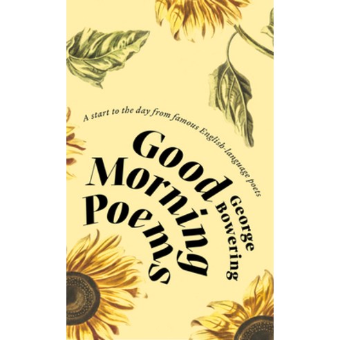 (영문도서) Good Morning Poems: A Start to the Day from Famous English-Language Poets Paperback, NeWest Press, English, 9781774390658
