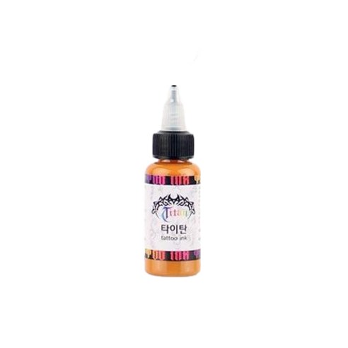 하나뷰티 타투색소 타이탄 문신용 잉크 TITAN TATTOO INK, 1개, 라이트브라운 - 0.5