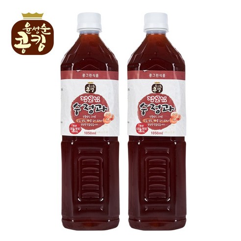 윤성순 콩킹 장모님수정과1050ml 국산생강 전통주 (2개), 2개, 1.05L