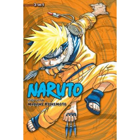Naruto (3-In-1 Edition) Vol. 2: Includes Vols. 4 5 & 6 Paperback, Viz Media, English, 9781421539904