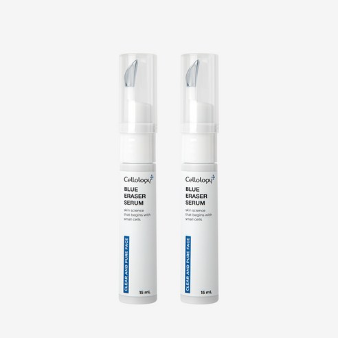 셀올로지 블루 이레이저 세럼+디바이스 여드름성 피부 적합, 리필 30ml 1세트