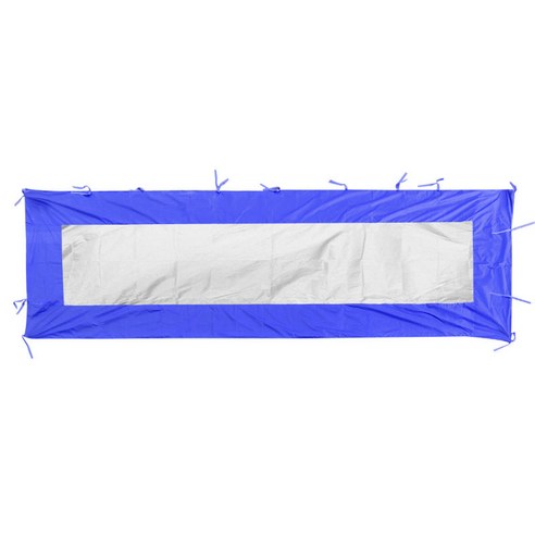 보충 닫집 측벽 옥외 야영 바닷가 천막 차양 벽 대피소, 블루 B 190x570cm, 패브릭