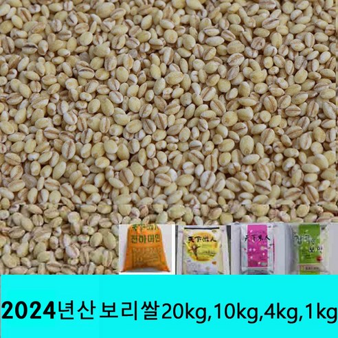 잡곡은보약 2023 보리쌀 옛날보리쌀 4kg 10kg 20kg선택 국산, 1개, 1kg