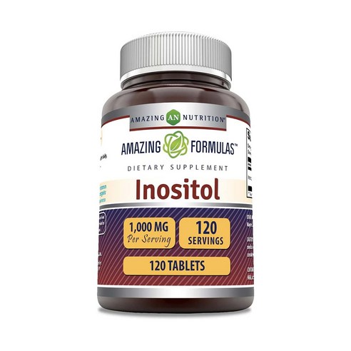 [당일출고] 어메이징뉴트리션 포뮬러 이노시톨 1000mg 타블렛 120정 / Inositol 1000mg 120 Tablets Best Top5