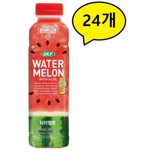 오케이에프 워터멜론, 500ml, 20개