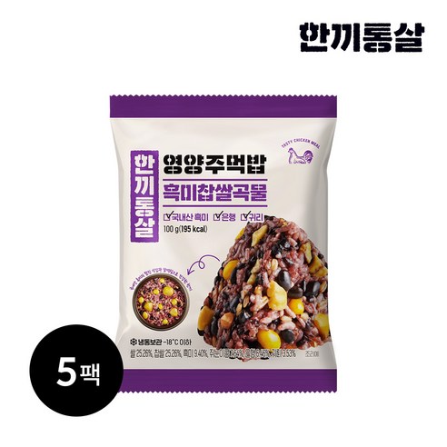 한끼통살 영양주먹밥 10개입 3종 중 택1, 10개, 500g