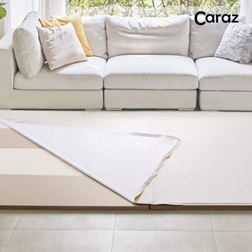 아이들의 안전과 층간소음 걱정, 카라즈 슈퍼클린 풀커버 매트 하나로 해결하세요 폴더매트커버