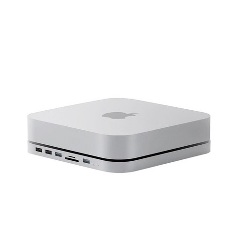 Hagibis USB-C 허브 Mac 용 mini M1 SATA 하드 드라이브 인클로저 Type-C SSD 케이스 도킹 스테이션 sliver for 2020 New Mac mini