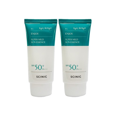 싸이닉 엔조이 슈퍼 마일드 선 에센스 SPF50+ PA++++, 50ml, 2개