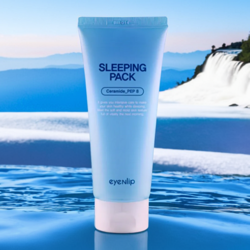 깊은 수면, 풍부한 수분 – 세라마이드 나이트 수면팩