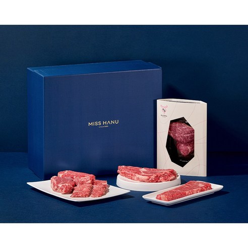 최상급 1++등급 한우 선물세트, 부드러운 식감과 풍부한 육즙