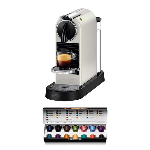 네스프레소 시티즈 블랙 화이트 EN167 Nespresso Citiz EN167 캡슐 14개입