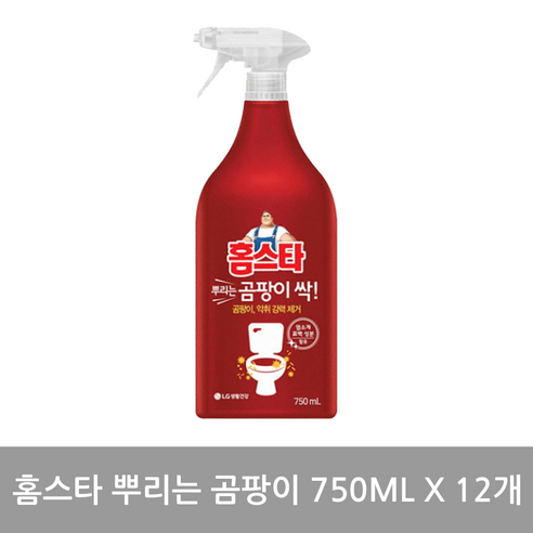 홈스타 뿌리는 곰팡이 싹 750ml, 12개