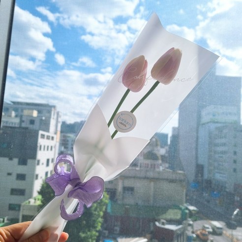 가격 대비 퀄리티가 뛰어난 하리움 꽃 한송이 포장지 추천