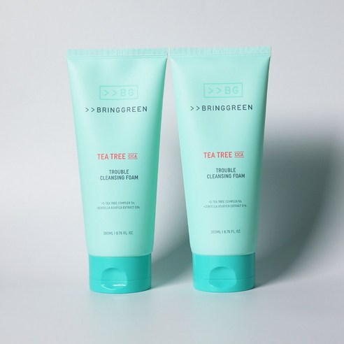 브링그린 티트리 시카 클렌징 폼, 피부를 위한 완벽한 선택