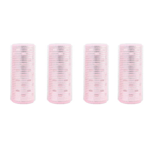 코쿼드 대왕 앞머리 구르프 120 x 50 mm, 연한 핑크, 4개