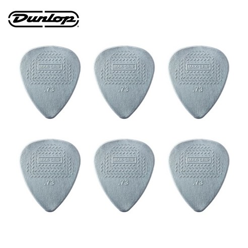 지엠뮤직_세트(6개)던롭피크 449R.73 ax Grip 0.73mm Standard 0.73mm Dunlop Pick (No.144세트), 1개 피크파워캡