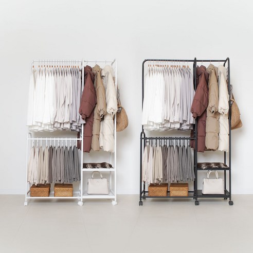 무베즈 올인원 행거로 옷장 고민 끝, 스타일 UP!