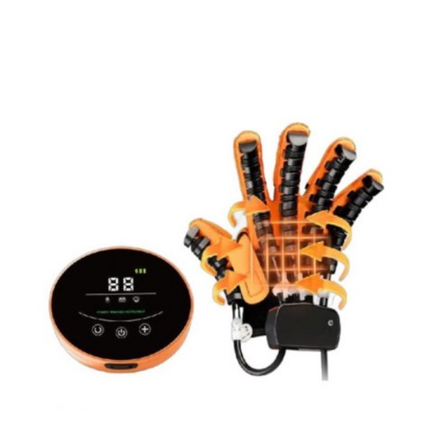 손가락 재활 기구 운동기구 편마비 훈련 장갑 로봇 스트레칭 도구, 왼손용2XL플러그인+다섯손가락+대결