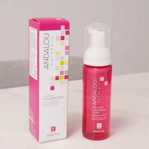 안달로우 로즈 클렌징폼으로 딥클렌징과 피부 힐링을 동시에!