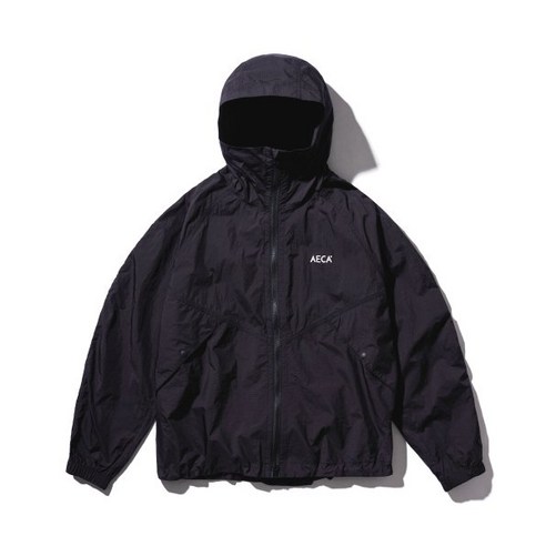 AECA WED NYLON WIND BREAKER-BLACK