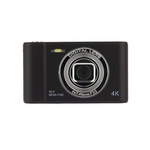 디지털카메라 미니 레트로 4K Digital Camera 50 Megapixels HD Photography Travel Selfie 24 inch Screen EntryLevel, 3) Silver