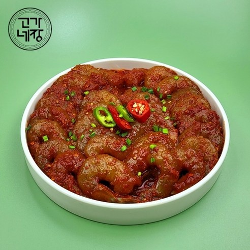 맛의 축제를 선사하는 독특한 고가네장 새우장