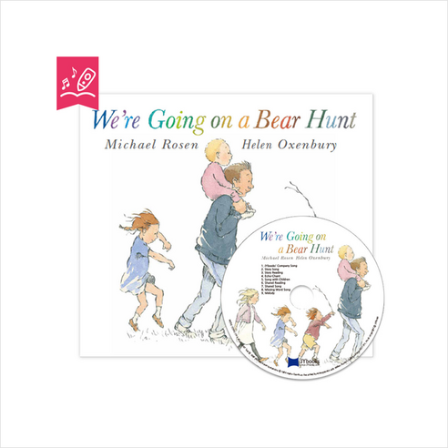 노부영 수퍼베스트 세이펜 We’re Going on a Bear Hunt (Paperback + CD) + 미니수첩 증정, Walker Books Ltd 노부영베스트