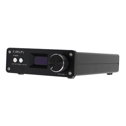 50W + 25W + 25W 증폭기 STA326 + PCM2706 + AK4113 디지털 스테레오 오디오 증폭기, 190x125x40MM, 블랙, 설명
