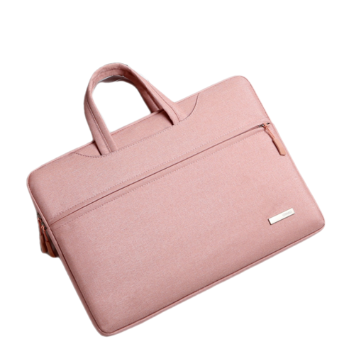 [코스릴] 휴대용 간단한 노트북 가방, 핑크