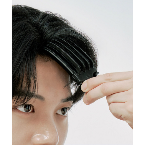 자연스러운 볼륨, 완벽한 스타일링의 완성: 남자 가르마 집게 앞머리 볼륨픽 남자가르마집게