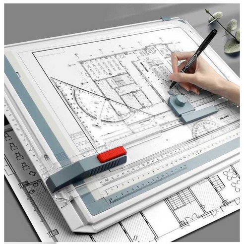 제도 용품 제도판 건축사 시험용 제도기 설계 보드 도면