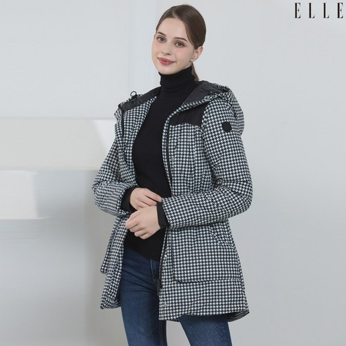 ELLE 여성 세이프가드 시티 파카는 겨울의 필수템