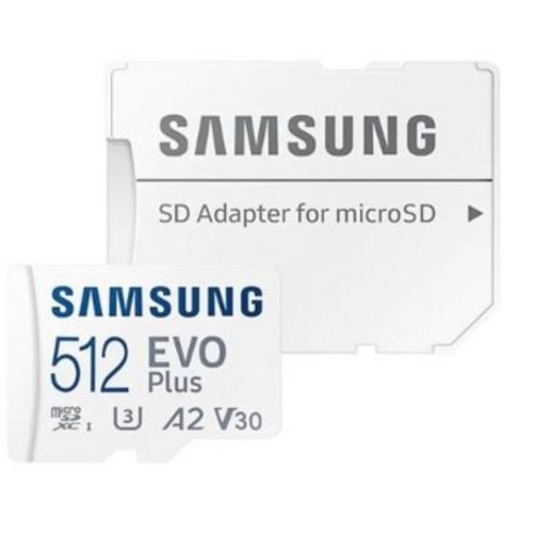 삼성전자 EVO PLUS 마이크로SD 512GB/MB-MC512KA/KR, 512GB/KR