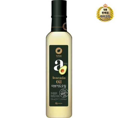 대상 청정원 아보카도 오일, 1개, 230ml