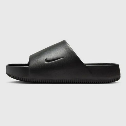 나이키 캄 슬라이드 남성 슬리퍼 뮬 스우시 NIKE 블랙 [국내매장판]