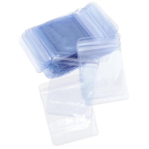 재밀봉될 수 있는 100 PC 투명한 비닐 봉투 유효한 3개의 크기