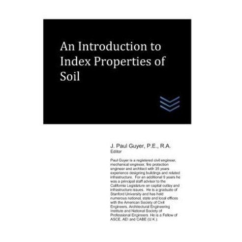 (영문도서) An Introduction to Index Properties of Soil Paperback, Independently Published, English, 9781092479097