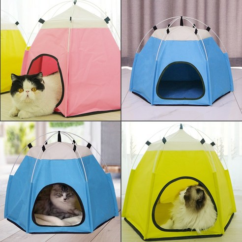 애완동물에게 안락함과 사생활을 제공하는 다기능적이고 편안한 도매짱 강아지/고양이 텐트