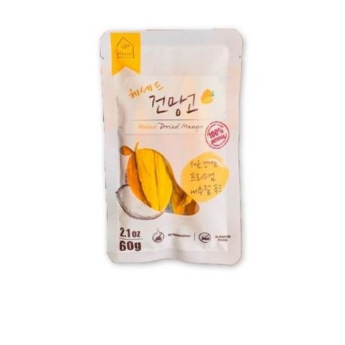 헤세드 캄보디아 건망고 60g, 3개
